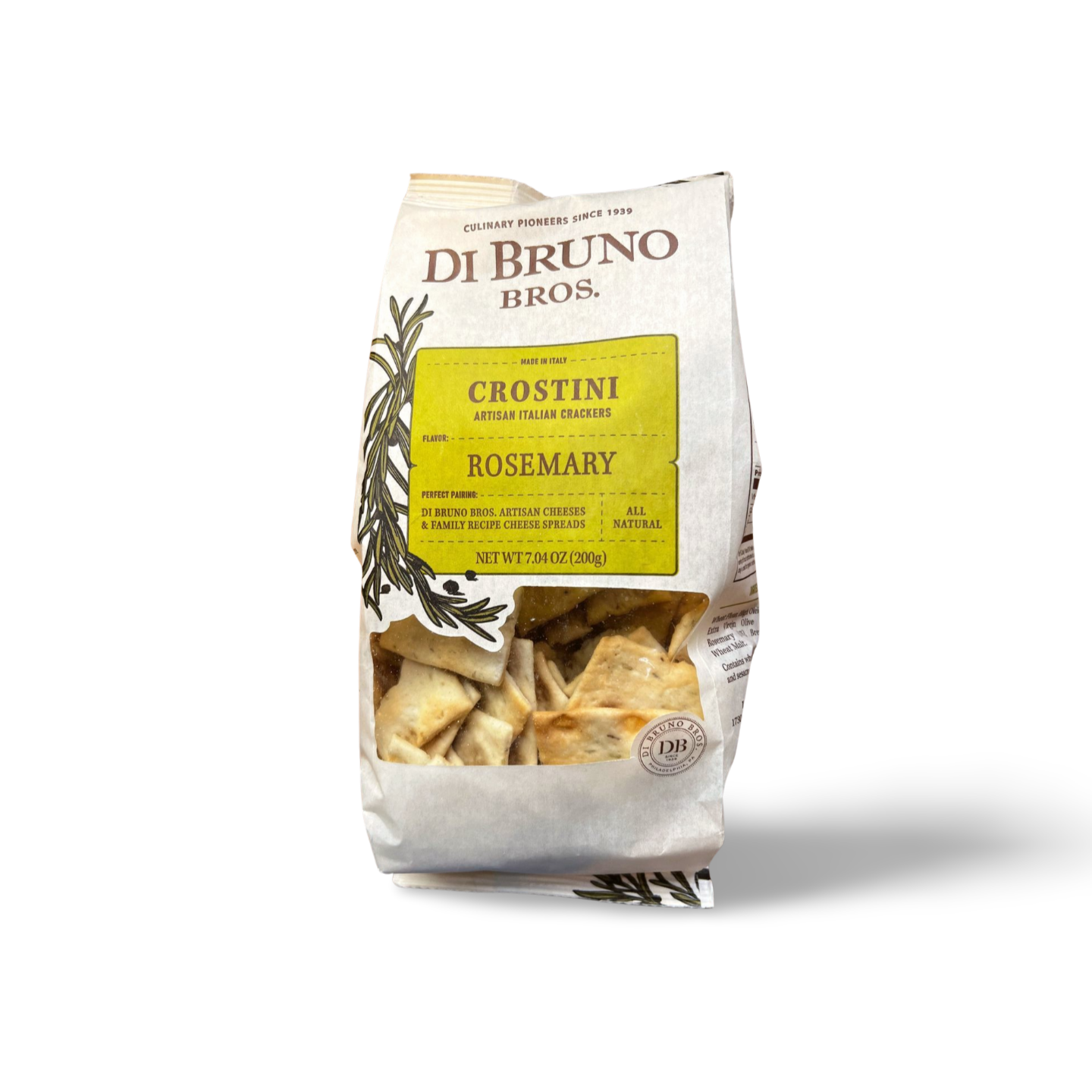 Di Bruno Bros Artisan Crostini Crackers - Rosemary | South Slope Cheese ...